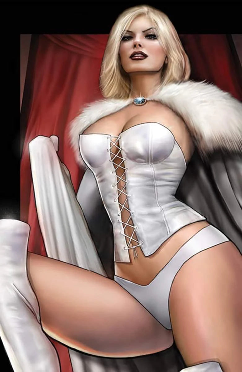X-Men #129 Szerdy SIGNED Emma Frost Variant Marvel Comics