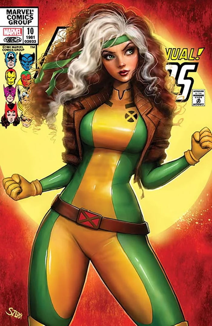 Avengers Annual #10 Nathan Szerdy SIGNED Trade Exclusive Rogue 1st APP Marvel Comics