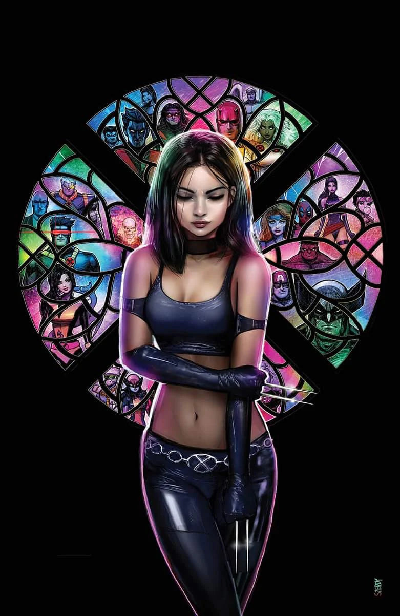 Wolverine #40 Szerdy SIGNED X- 23 Variant Marvel Comic