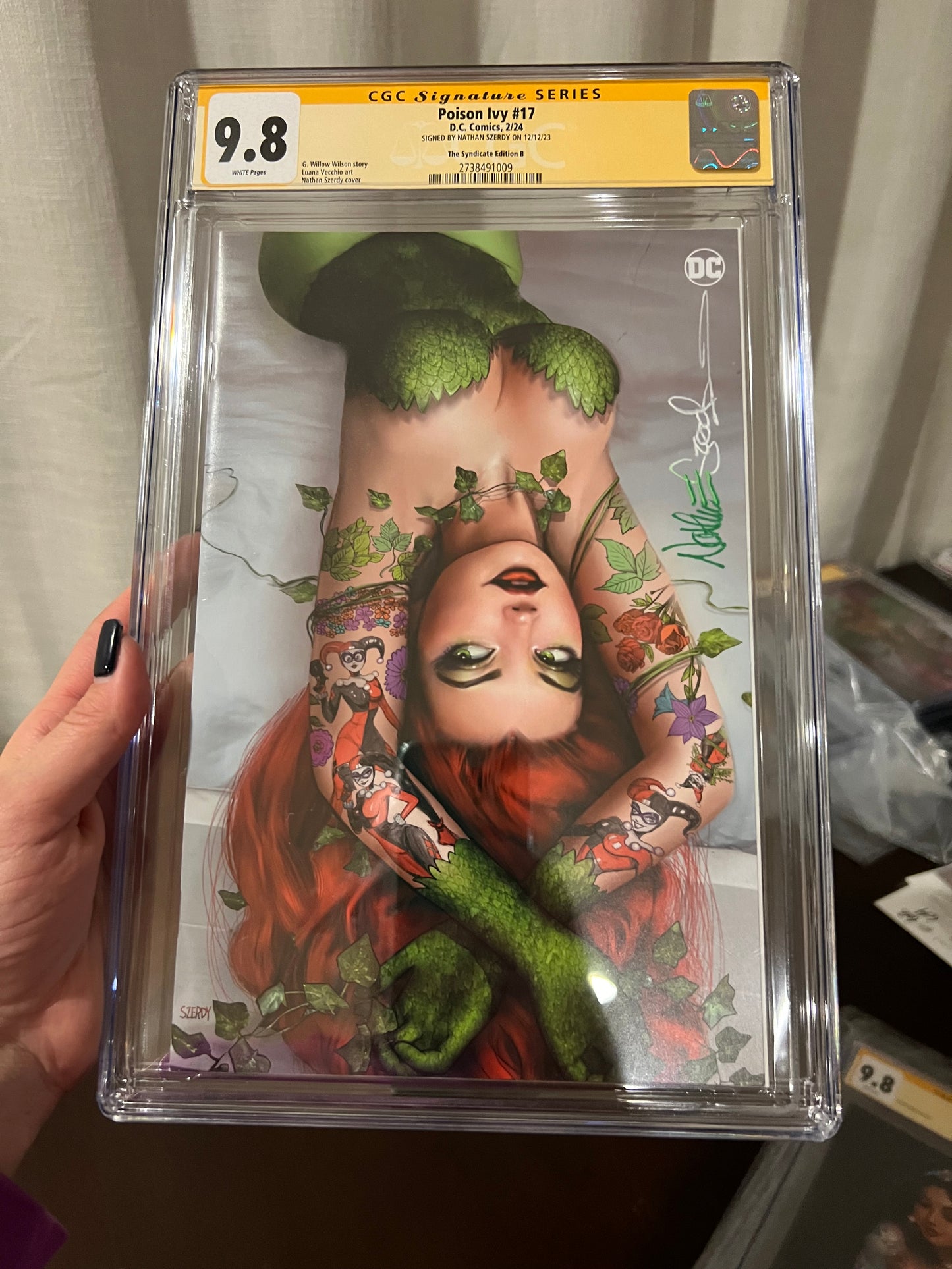 Poison Ivy 17 Virgin Variant CGC SS 9.8