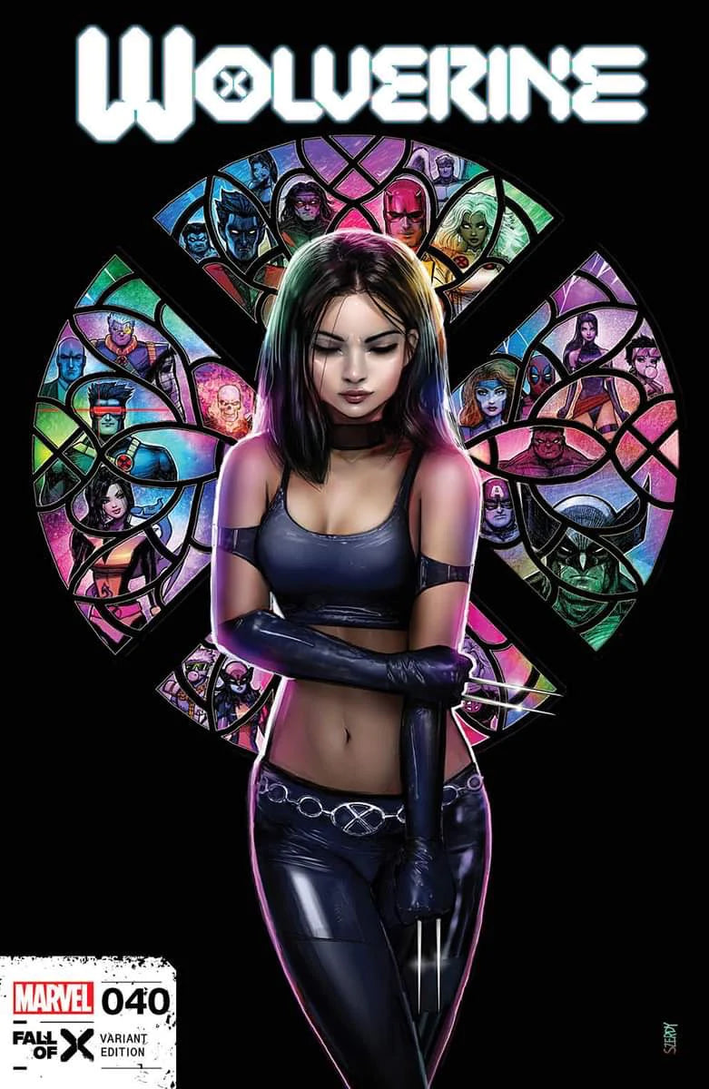 Wolverine #40 Szerdy SIGNED X- 23 Trade Variant Marvel Comics
