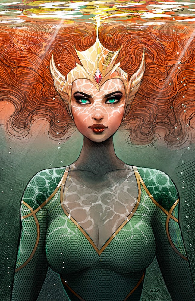 Emperor Aquaman #18 SIGNED by Nathan Szerdy Mera DC Comics 2026