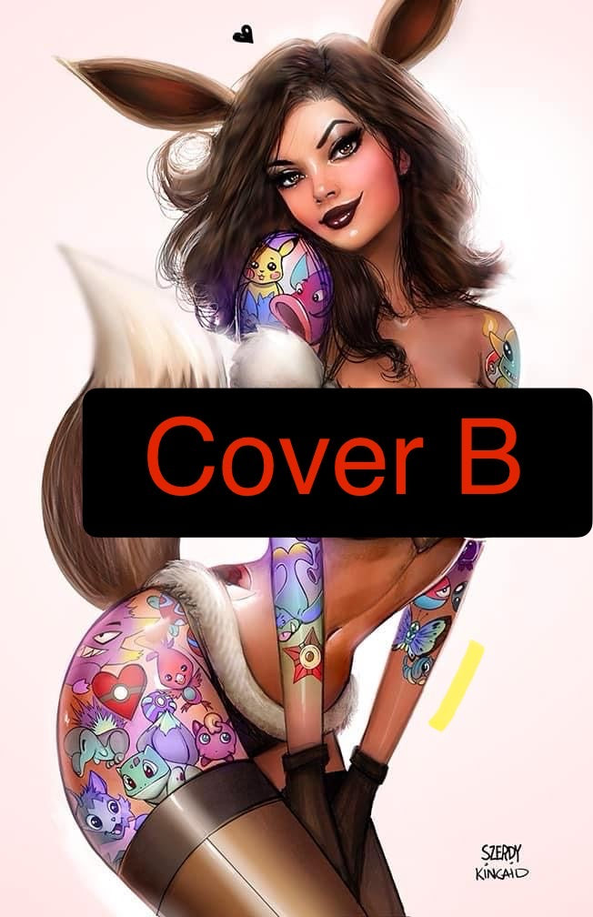 Eevee Girl Cosplay SET! Cover A and B- Zirty Girlz 3- Collaboration by Szerdy and Ryan Kincaid