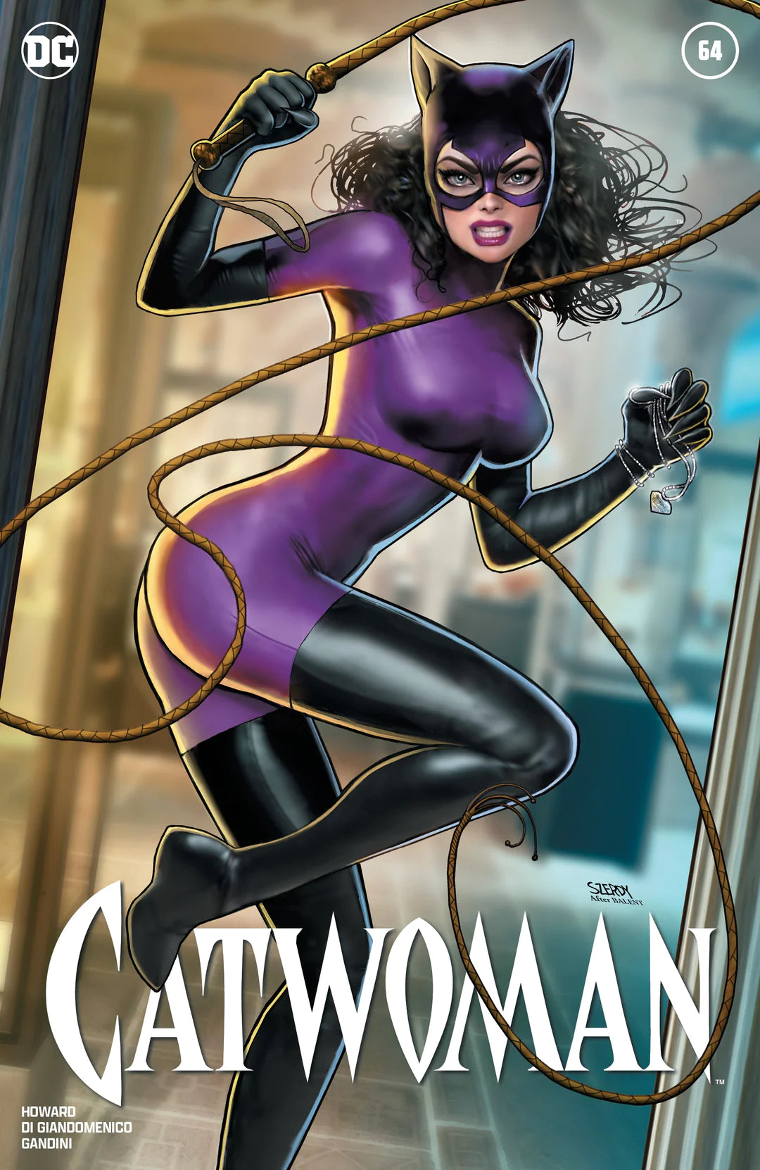 Catwoman #64 Nathan Szerdy SIGNED Trade Exclusive DC Comics