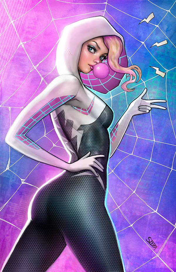 Spider-Gwen: Ghost Spider #1 Szerdy SIGNED Exclusive Marvel Comics