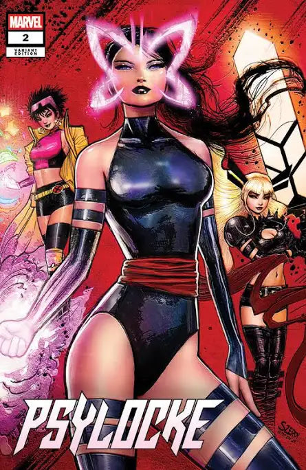 Psylocke #2 Szerdy SIGNED Trade Exclusive Marvel Comics