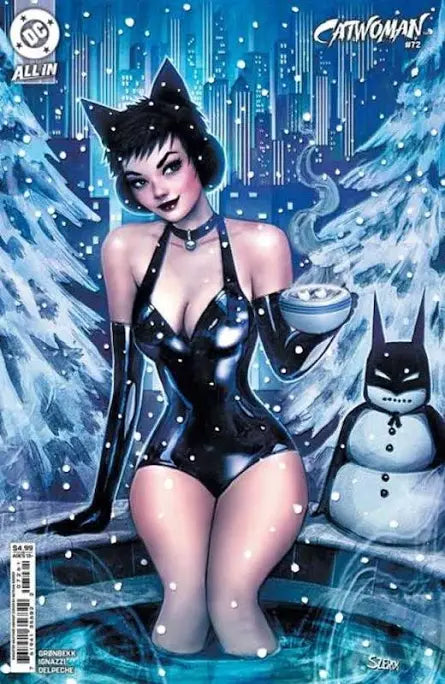 Catwoman #72 Nathan Szerdy SIGNED Sweater Weather Card Stock Variant DC Comics