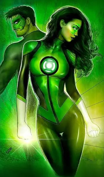 Green Lantern Corps #1 Nathan Szerdy Foil Variant Signed