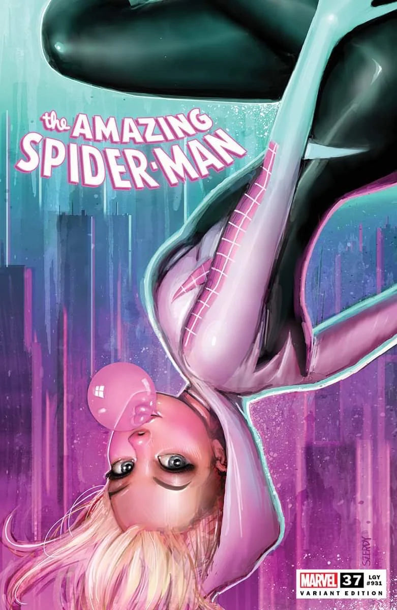 Amazing Spider-Man #37 Nathan Szerdy SIGNED Trade Variant Spider-Gwen Marvel
