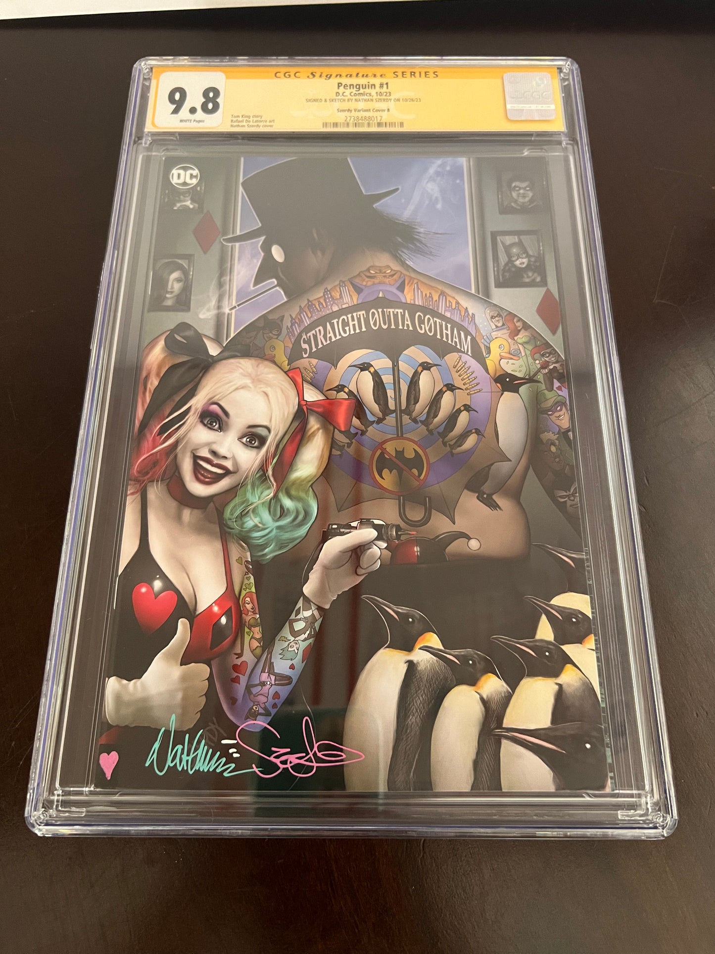 Penguin 1 Incentive 1:50 Variant CGC Signature Series 9.8