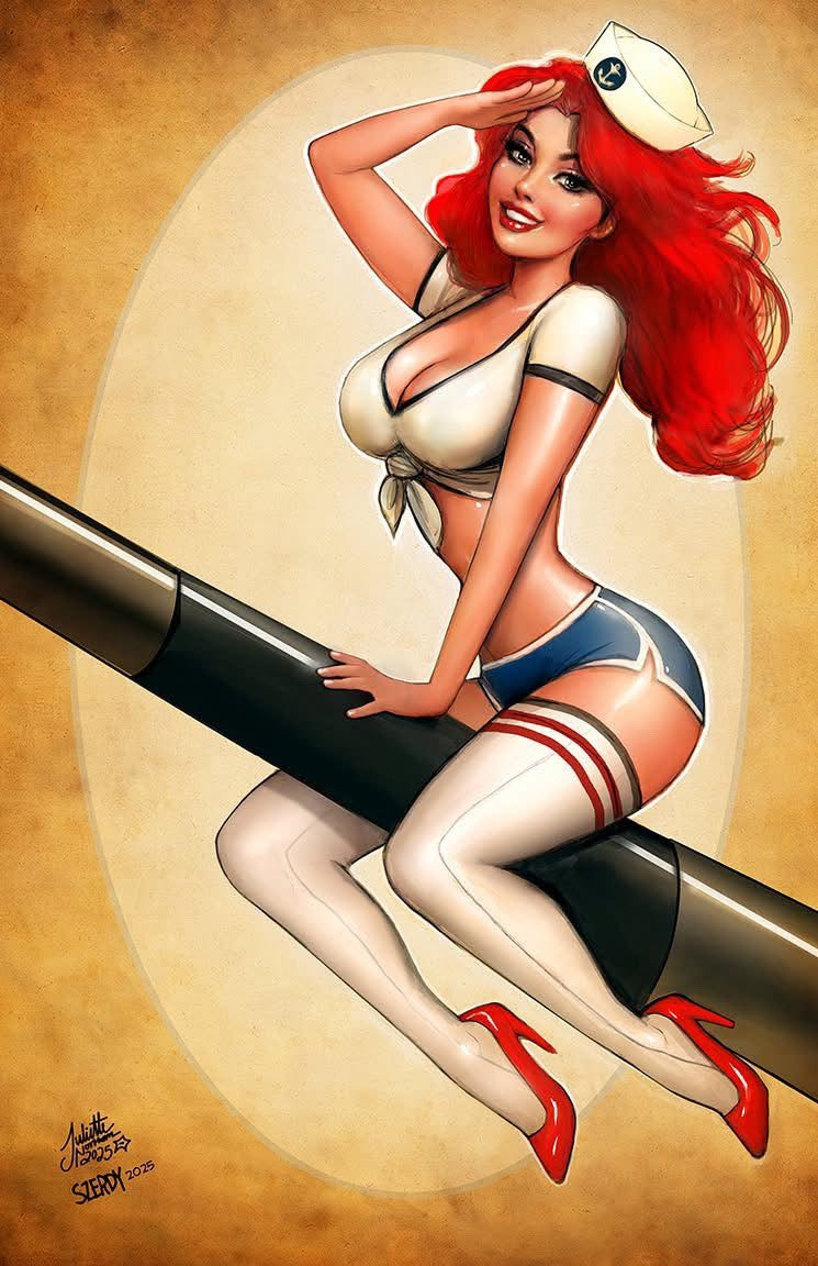 Redhead Rocket Girl: Zirty Girlz #4 SIGNED by Nathan Szerdy