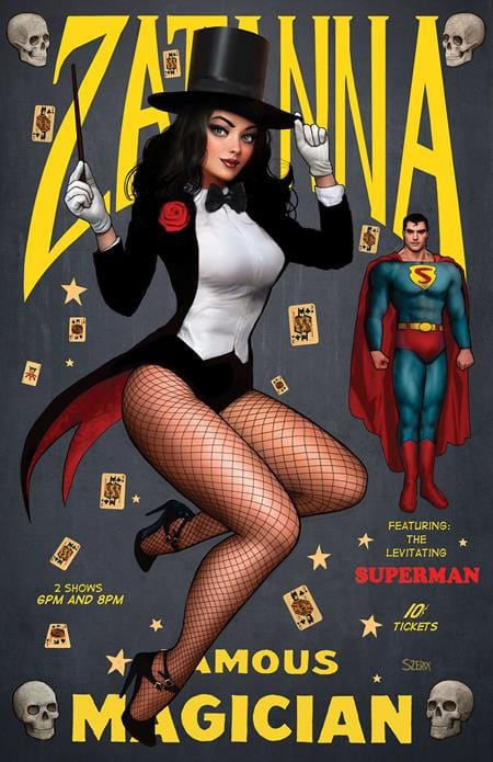 Superman #16 Szerdy SIGNED Zatanna Variant DC Comics