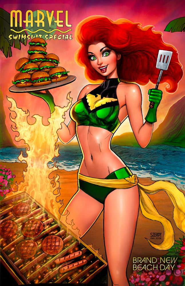 PRESALE Marvel Swimsuit Special "Brand New Beach Day" SIGNED by Nathan Szerdy Phoenix 2026