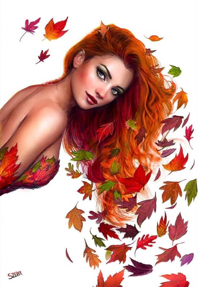 Poison Ivy #37 Pumpkin Spicy Variant SIGNED by Nathan Szerdy Minimal T