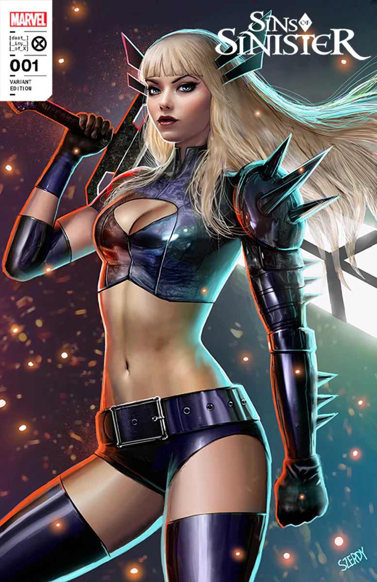 Sins of Sinister Dominion #1 Szerdy SIGNED Magik Trade Marvel Comics