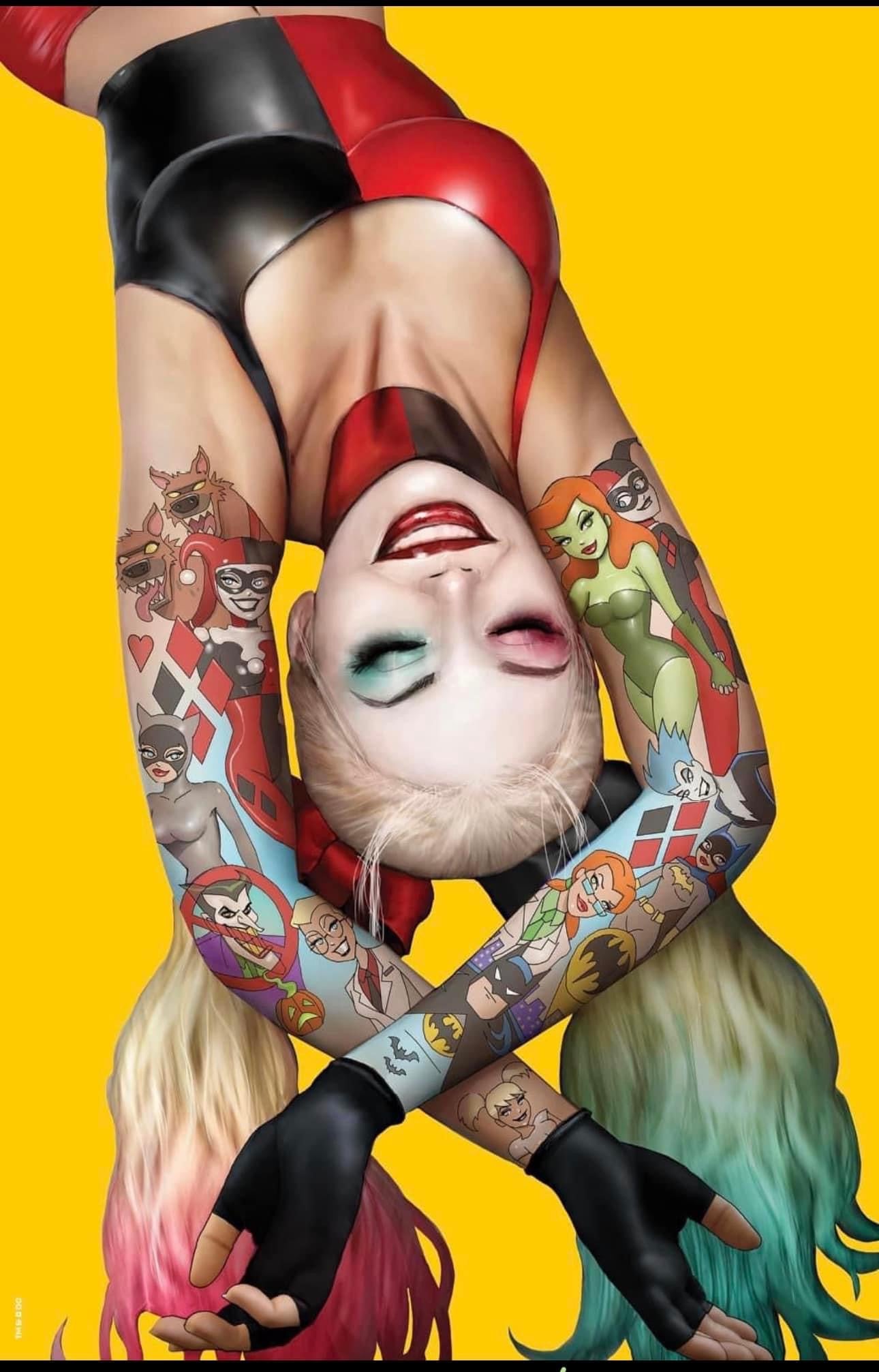Harley Quinn 30 Gold FOIL Exclusive Szerdy SIGNED DC Comics