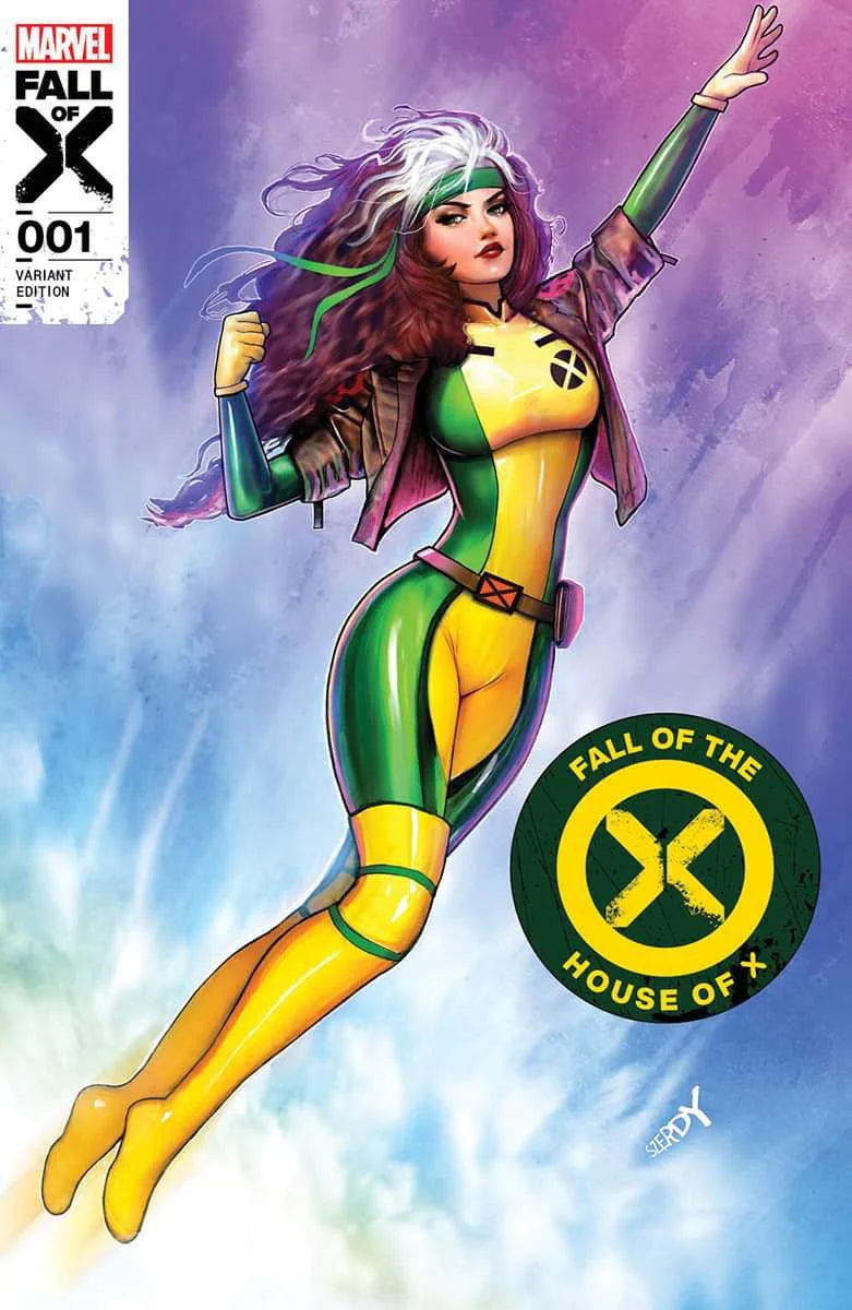 FALL OF THE HOUSE OF X #1 NATHAN SZERDY ROGUE Trade Dress & Virgin Variant Set