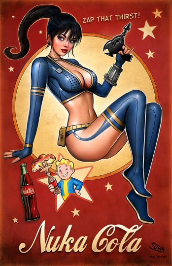 Nuka Girl with Vault boy