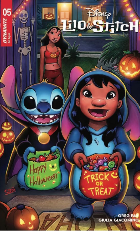 Lilo and Stitch #5 Halloween Szerdy UNSIGNED Trade Exclusive Disney Comics Dynamite 2024 NM Nani