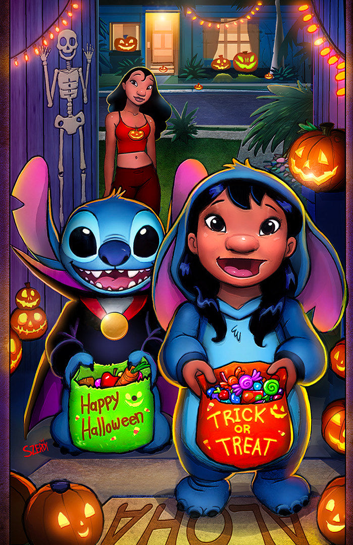 Lilo & Stitch #5 Halloween Virgin Variant Exclusive Signed!