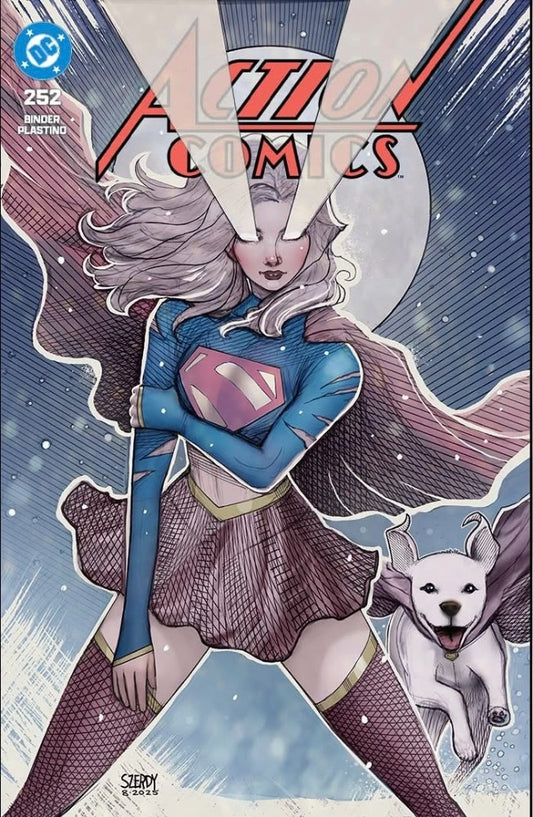 Action Comics #252 SIGNED by Nathan Szerdy Trade EXCLUSIVE Supergirl DC Comics 2025