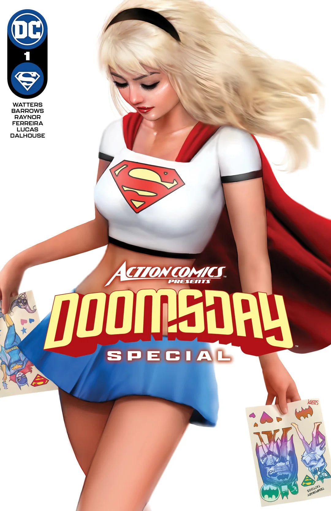 Action Comics Presents DOOMSDAY #1 Szerdy SIGNED Trade EXCLUSIVE Supergirl