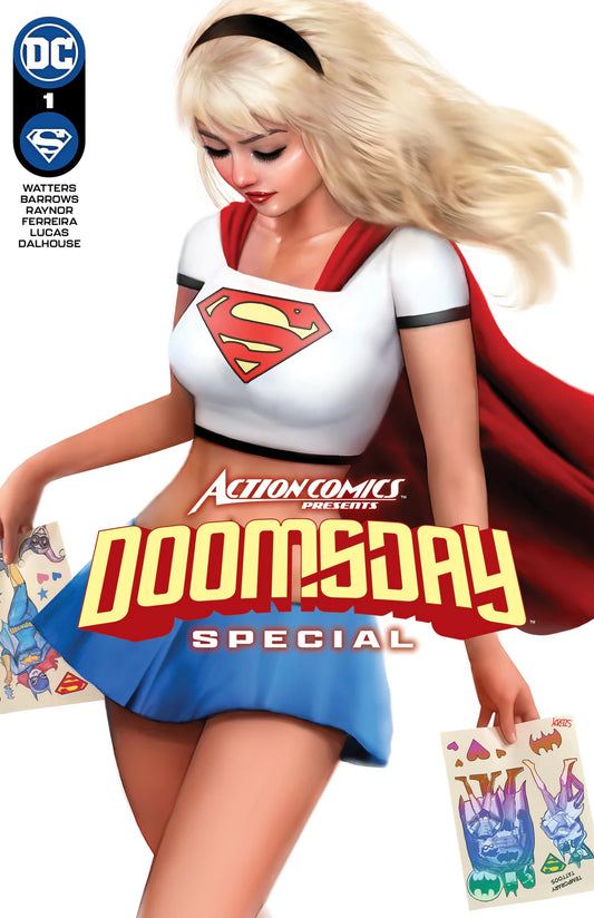 Action Comics Presents DOOMSDAY #1 Szerdy SIGNED Trade EXCLUSIVE Supergirl