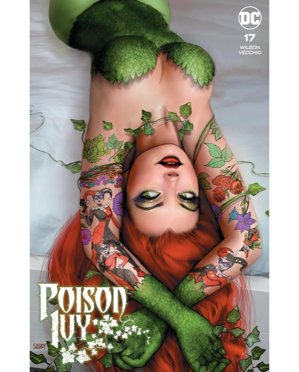 Poison Ivy 17 Tattoo BUNDLE Trade and Virgin and Virgin FOIL Exclusive