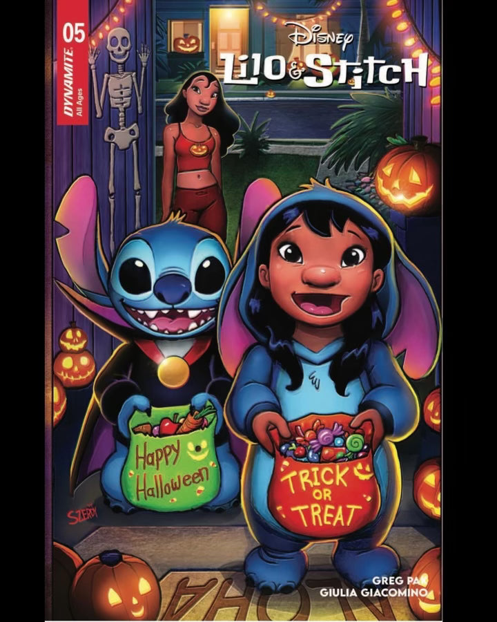 Lilo & Stitch #5 Halloween Trade Dress Variant Exclusive Signed!