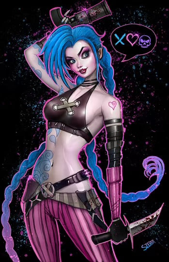 Jinxxx Zirty Girlz #4 SIGNED by Nathan Szerdy