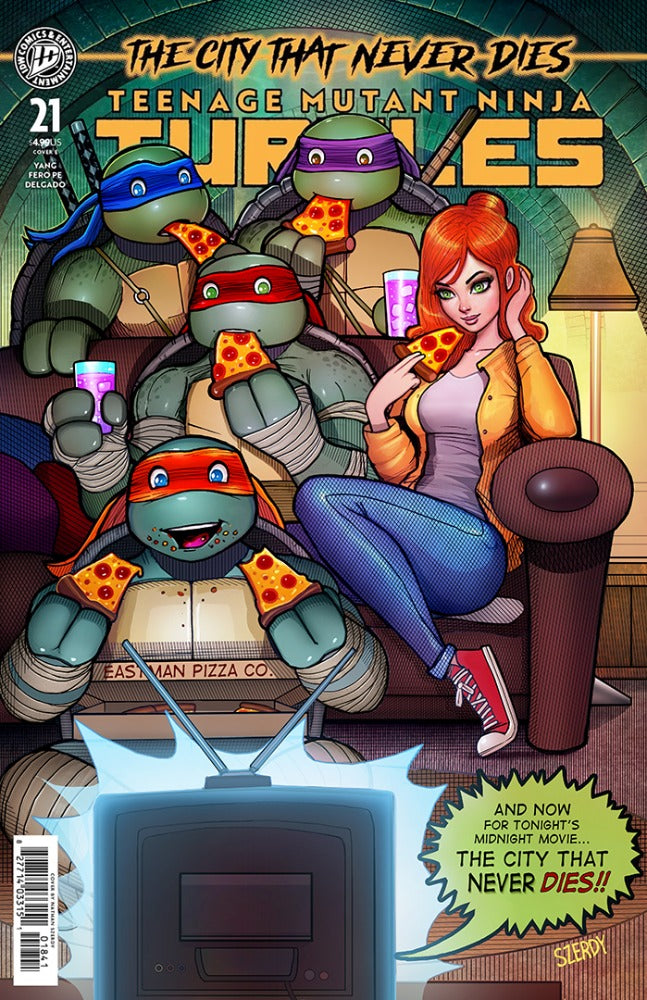 その他 AAADOMETOUR15thAnniversary-ThanxAAAlot- Teenage Mutant Ninja Turtles #21 SIGNED by Nathan Szerdy TMNT IDW 2026