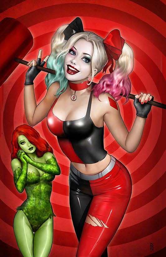 Harley Quinn 23 Red Foil Virgin