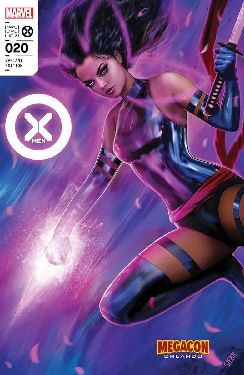 X-MEN #20 MEGACON 2023 Trade Dress Variant PSYLOCKE