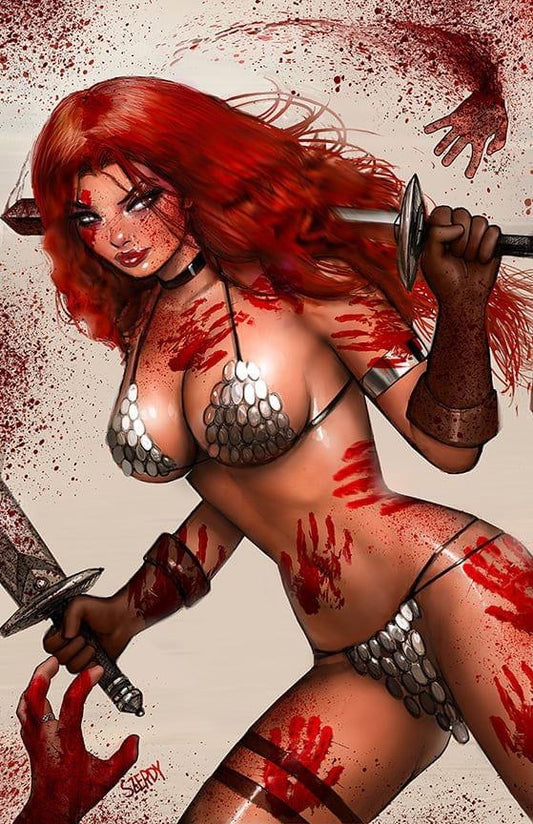 Invincible Red Sonja #1 “Hands OFF” Cover